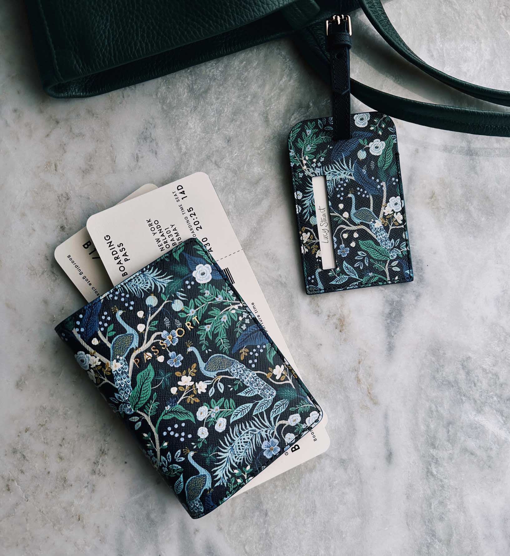 Passport Holder - Peacock